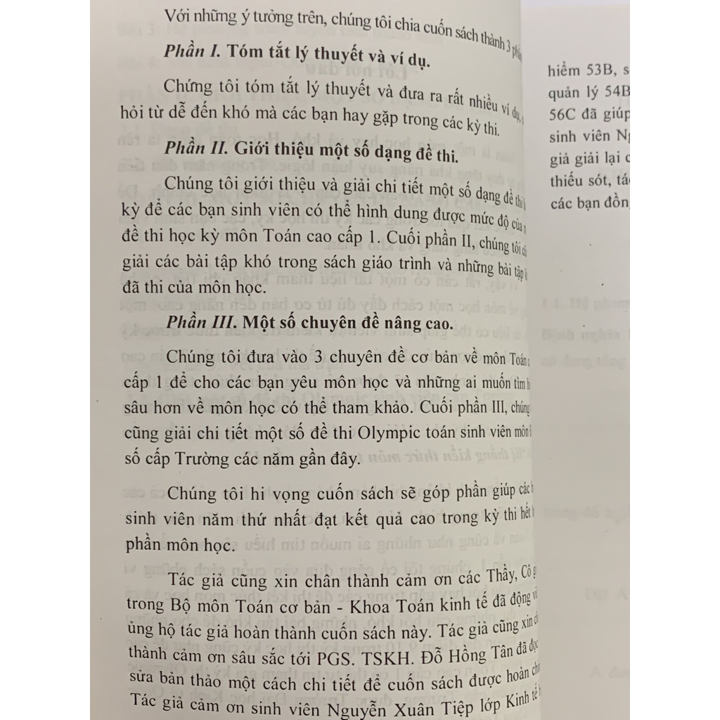 Sách - hệ thống kiến thức môn toán cao cấp 1 ví dụ và lời giải - ảnh sản phẩm 5