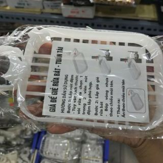 Giá cài vòi để giẻ rửa bát