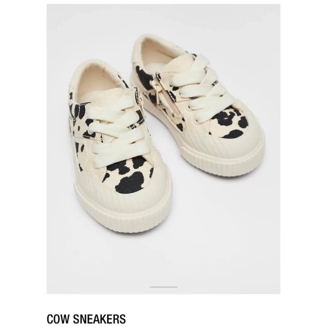 [CHÍNH HÃNG] Giày sneaker cow zara chính hãng cho bé trai bé gái