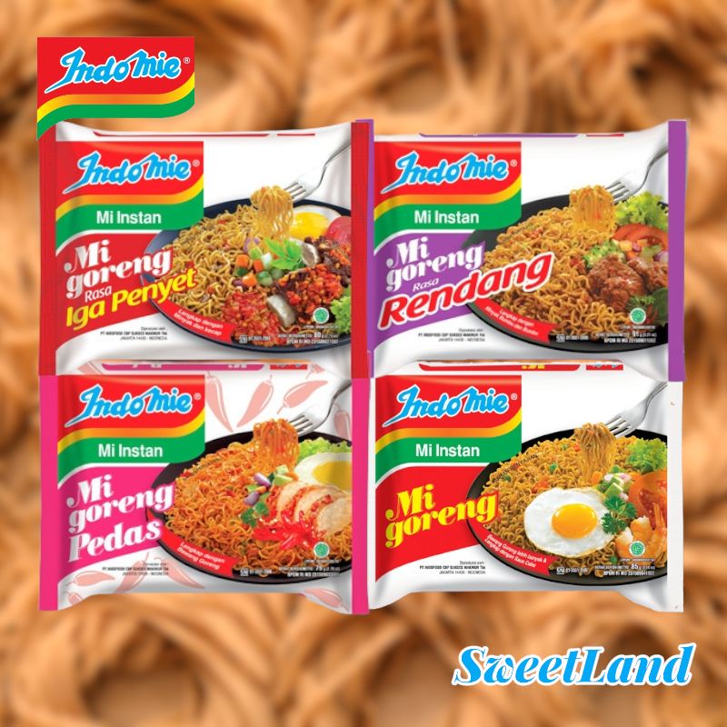 Mì xào khô Indomie Mi Goreng gói 85g