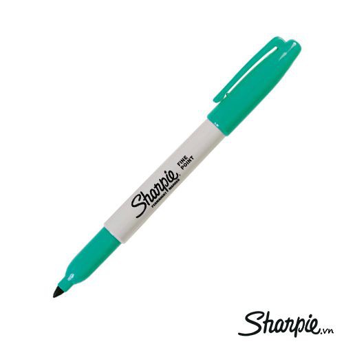 Bút lông dầu vẽ trên mọi chất liệu Sharpie Fine Point - Aqua (Xanh ngọc)