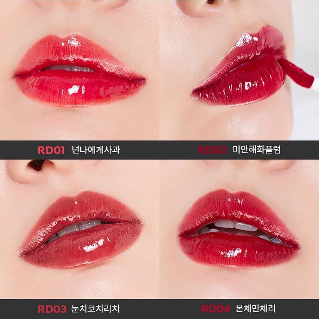 Son Apieu Juicy Pang Tint (Màu RD03)