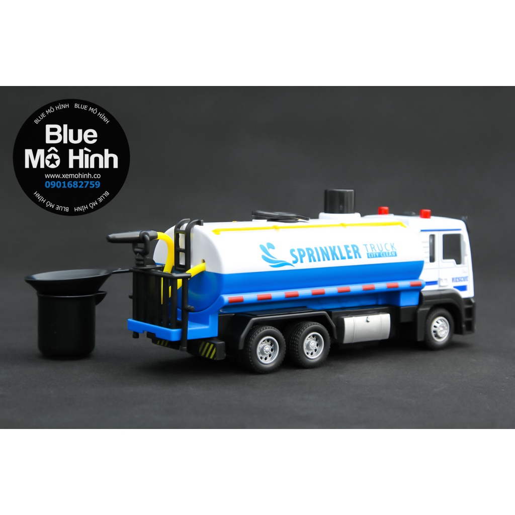 Xe mô hình công trình xe bồn phun nước