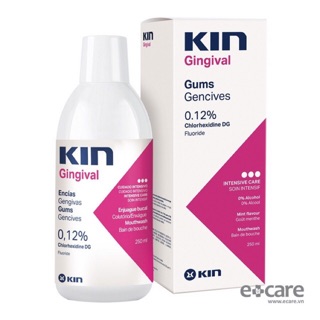 Nước súc miệng Kin Gingival Tây Ban Nha 250ml, Súc miệng Kin