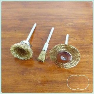 Chổi cước đánh rỉ sét cho máy mài  combo3