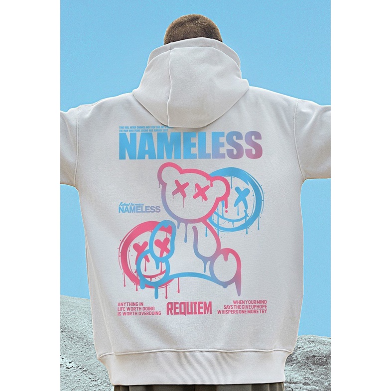 Áo Hoodie Unisex đôi PANDA form rộng nam nữ vải Nỉ Bông dày dặn 350gsm - H01