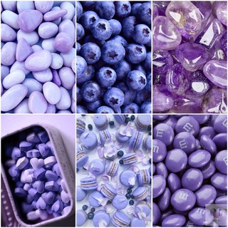Bộ 6 Áp phích - Poster Violet Sweet - Món Ngọt Màu Tím 1
