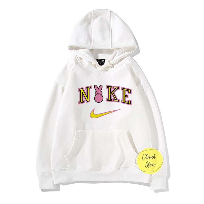 Áo Hoodie Unisex Nam Nữ Form Dáng Rộng Oversize Thỏ