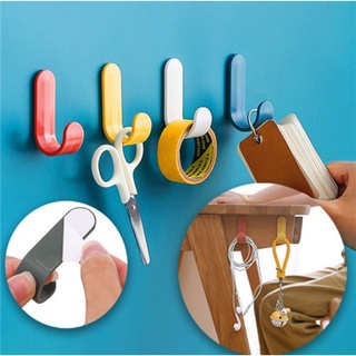 Móc dán tường treo đồ hình chữ J (giá bán 1 móc)