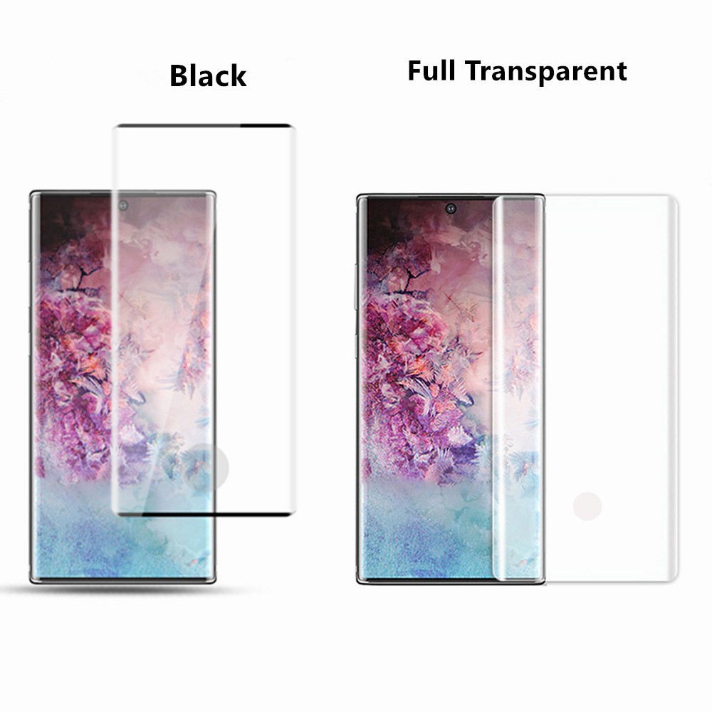 Samsung Galaxy Note 10 note10 Plus + 10+ note10+ 3D Curved edge Screen Protector Tempered Glass Film