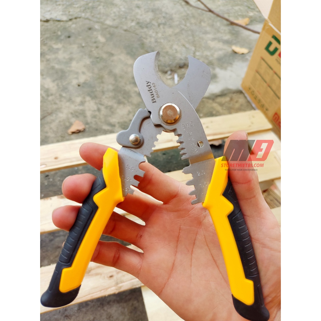 Kềm Cắt Dây Đa Năng buddy BA0143 175mm