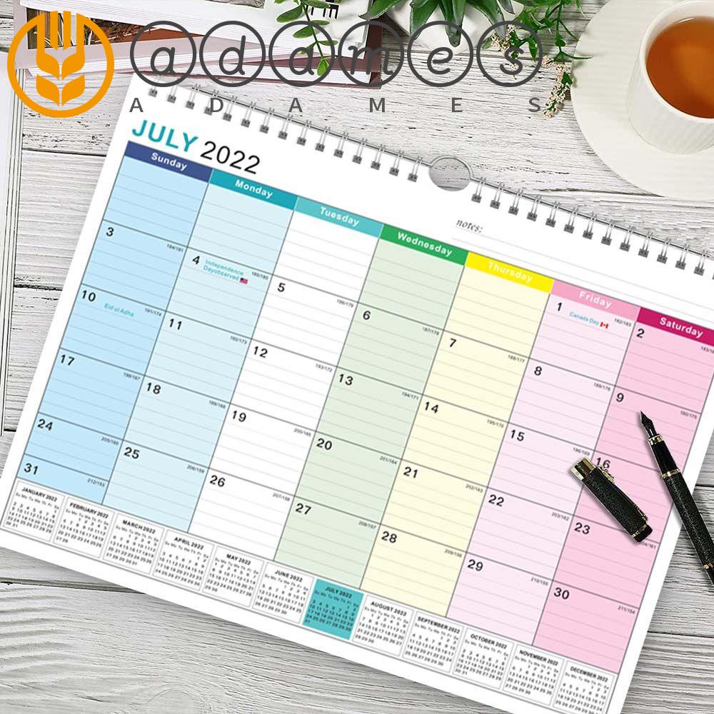 Lịch 2022-2023 Ghi Chú Lập Kế Hoạch Để Bàn Cho Học Sinh
