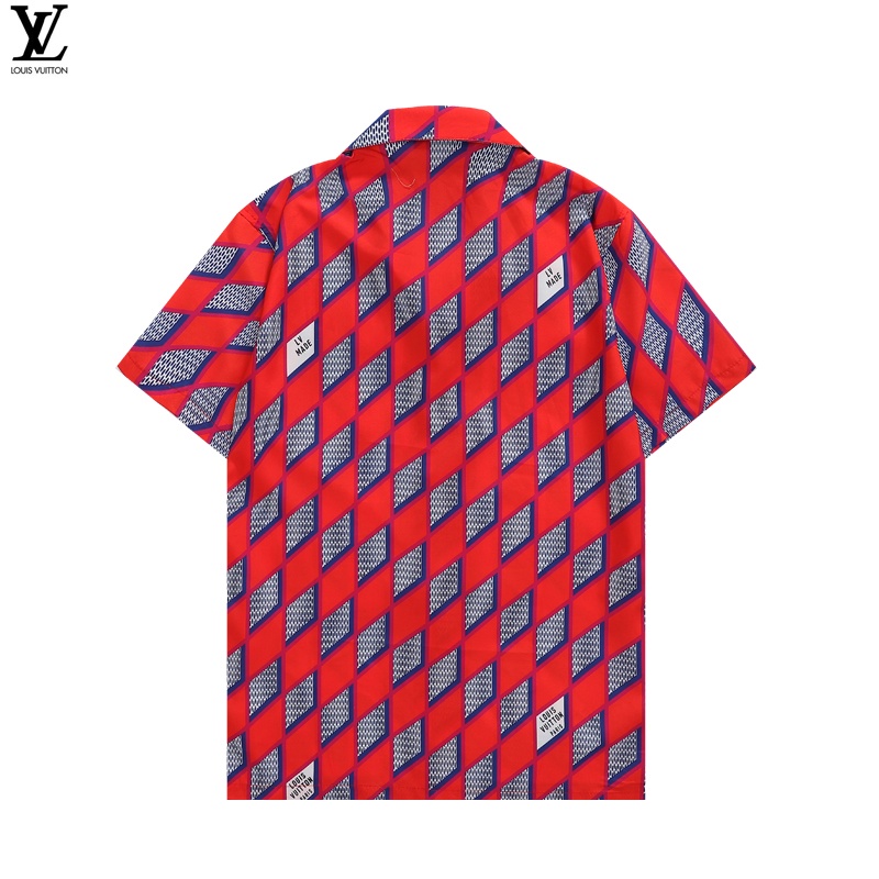 Áo Sơ Mi Ngắn Tay In Họa Tiết Bắt Mắt Thời Trang Mùa Hè R9FO