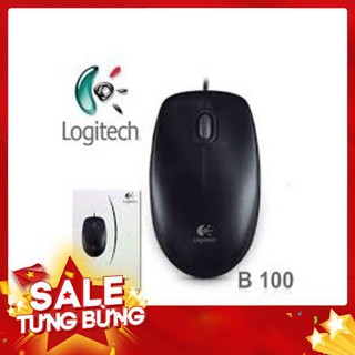 Chuột Máy Tính Logitech B100- Chính Hãng Logitech bảo hành chính hãng