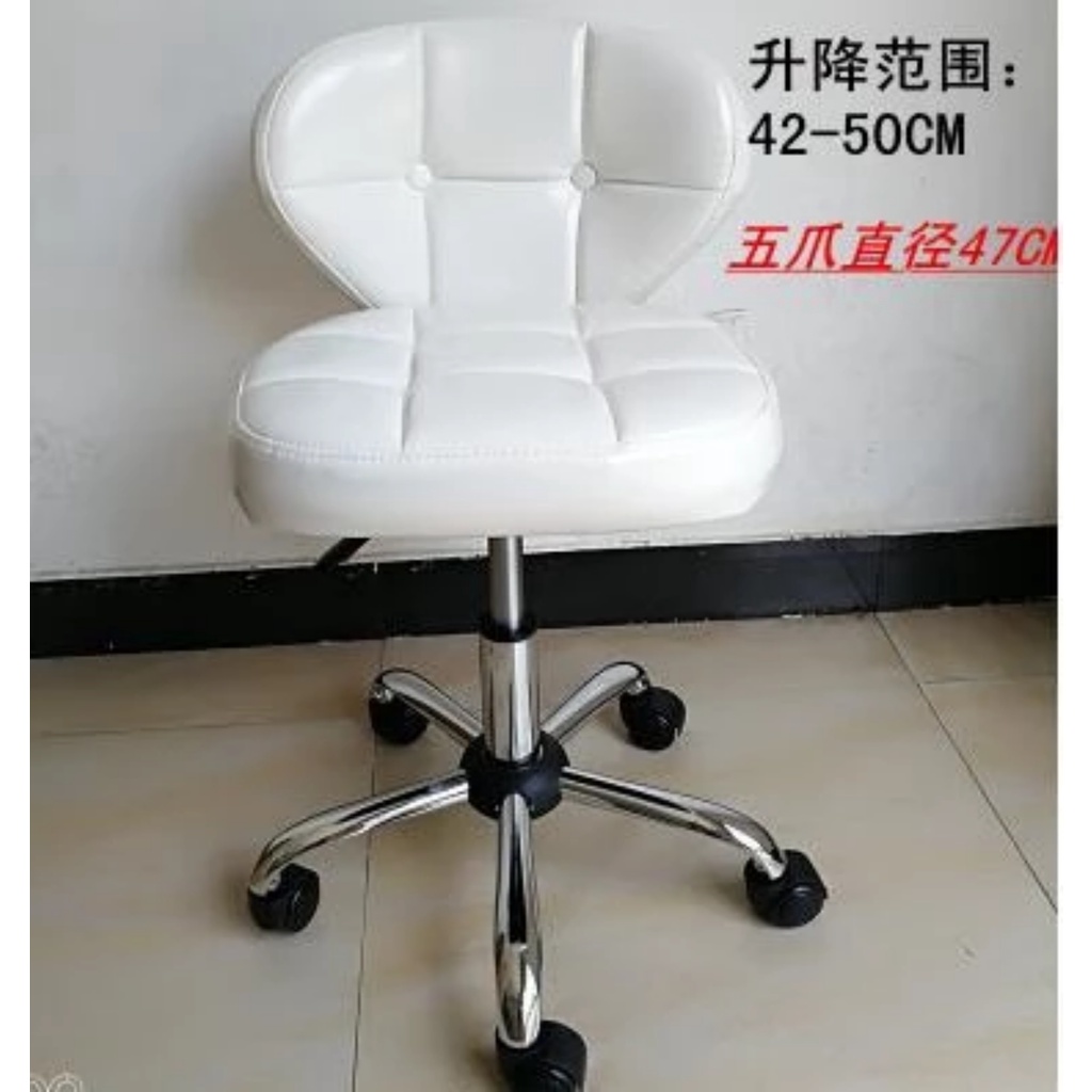 Ghế tựa lưng cao cấp, ghế kỹ thuật viên spa có tựa