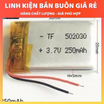 Pin Lithium 3.7V Dung Lương Từ 40-800mAh chuyên tai nghe