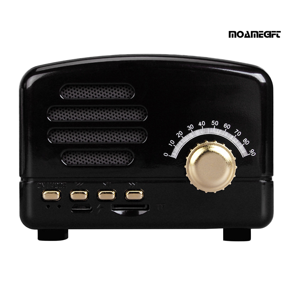 Loa Bluetooth Moamegift Bt01 Phong Cách Vintage