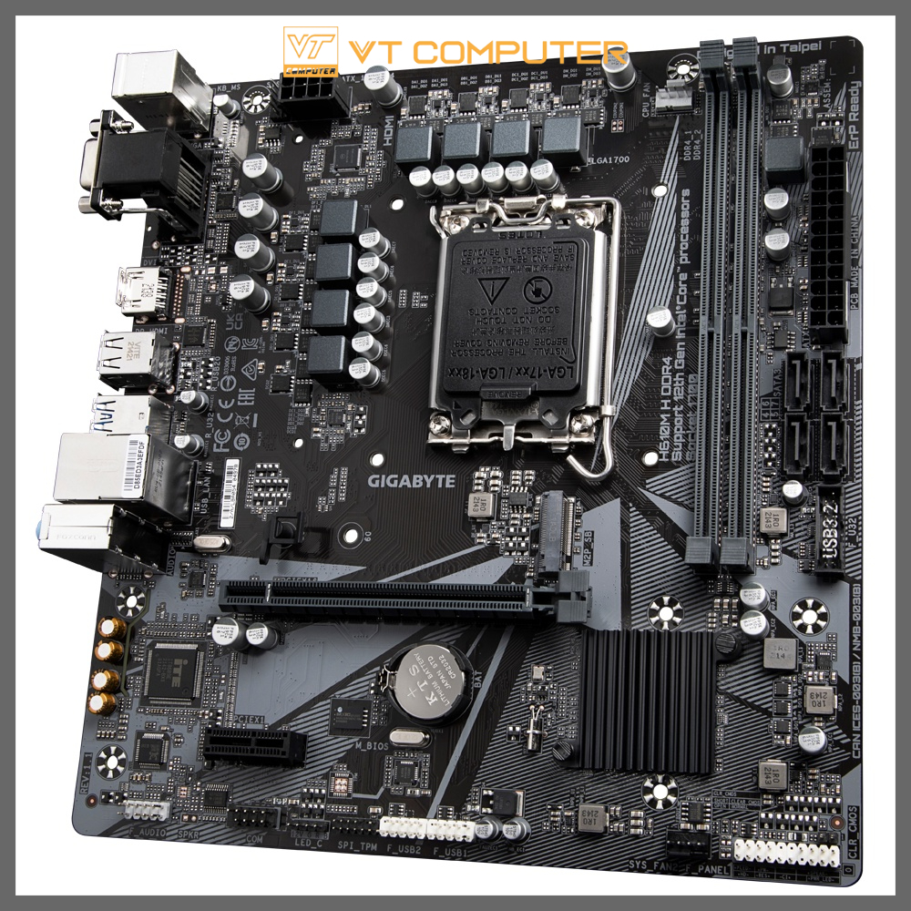 Bo mạch chủ Gigabyte / H610M H / DDR4 / Socket 1700 / Bảo Hành 36 Tháng