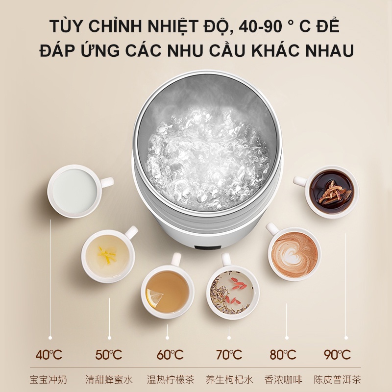 [Mã ELHAMS5 giảm 6% đơn 300K] Ấm đun siêu tốc Deerma DR035|BH 3 Tháng