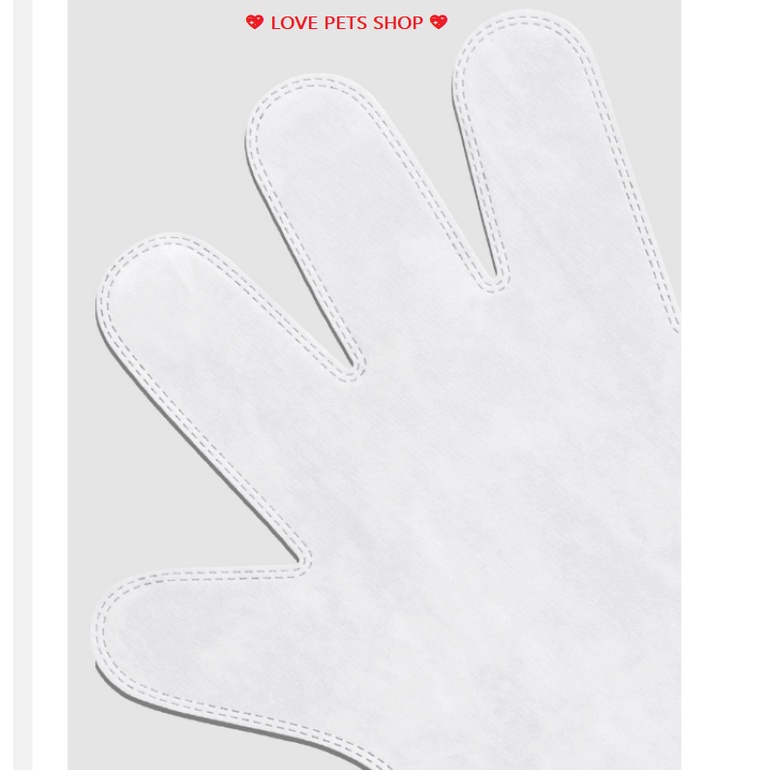 GĂNG TAY TẮM KHÔ CHO CHÓ MÈO - LOVE PETS SHOP