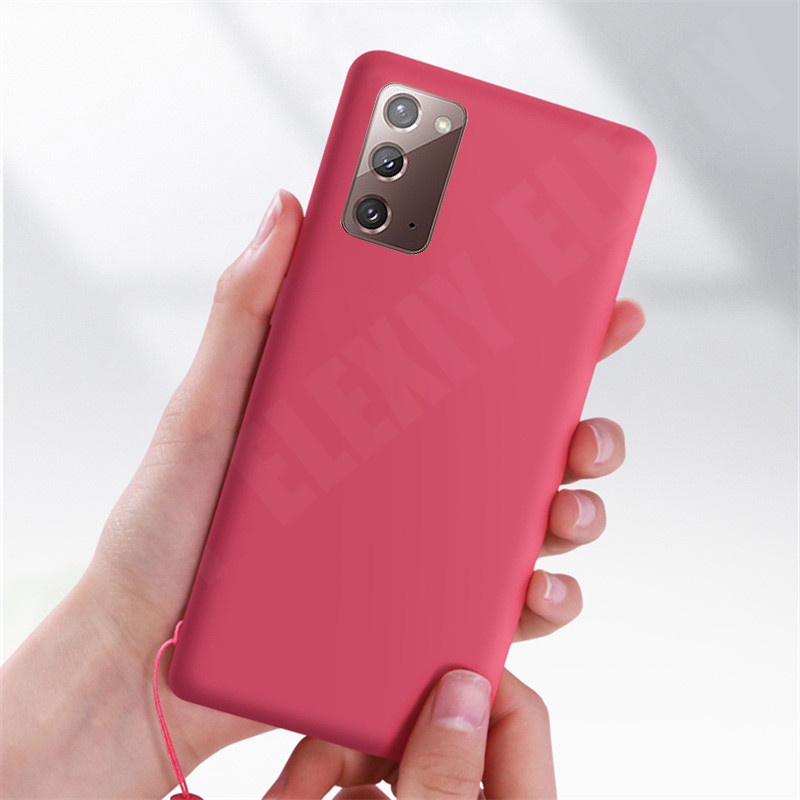 Ốp điện thoại silicone dẻo thời trang chống sốc chống bụi bẩn cho Samsung Galaxy Note 20 Note 20 Ultra