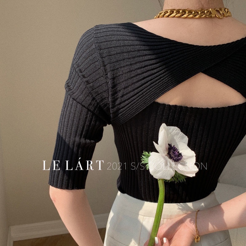 Áo Thun Tay Ngắn Cổ Tròn Vải Lụa Lạnh Mỏng Dáng Ôm Thời Trang Mùa Hè Phong Cách Hàn Quốc Hàng Mới Dành Cho Bạn Nữ 2021