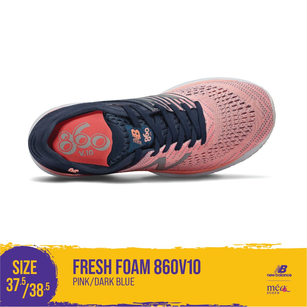 Giày Chạy Bộ Nữ New Balance Fresh Foam màu hồng size 37.5 - 38.5