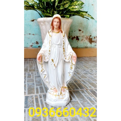 Tượng Đức Mẹ Ban Ơn 30cm - Tượng công giáo composite