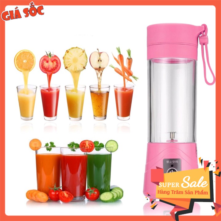 Máy Xay Không Dây Tích Điện, Máy Xay Sinh Tố Mini
