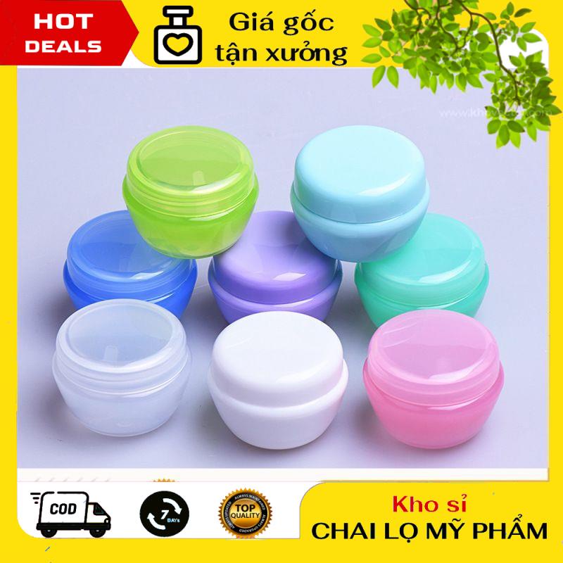 Hủ Đựng Kem ❤ GIÁ TẬN GỐC ❤ Hũ nhựa đựng kem Face 5g/10g/20g - Hũ Nấm chiết mỹ phẩm , phụ kiện du lịch