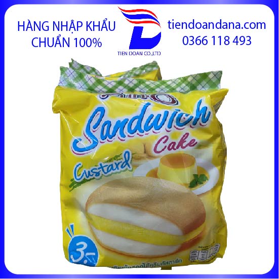 Bánh bông lan trứng SANDWICH FUNO Thái Lan