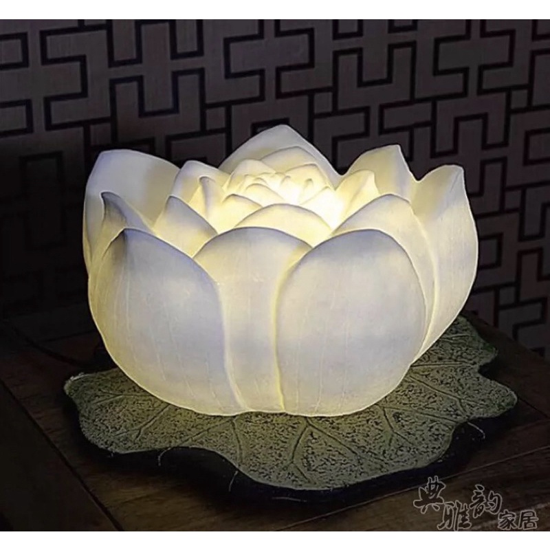 ĐÈN LED HOA SEN ĐỂ BÀN THỜ CÚNG TRANG TRÍ