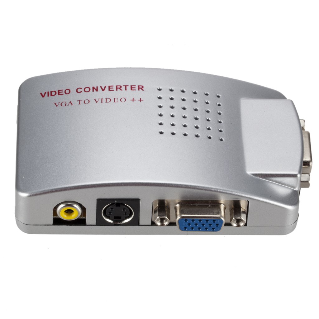 Bộ chuyển đổi VGA sang Video, Svideo VGA to AV - VGA to AV - DC301 | BigBuy360 - bigbuy360.vn