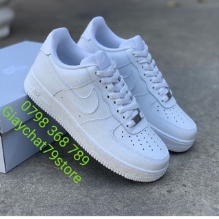 Giày Nike Air Force 1 Low 1' 07 White Nam/Nữ (AF1) [Authentic - Chính Hãng - Full Box] Giaychat79store
