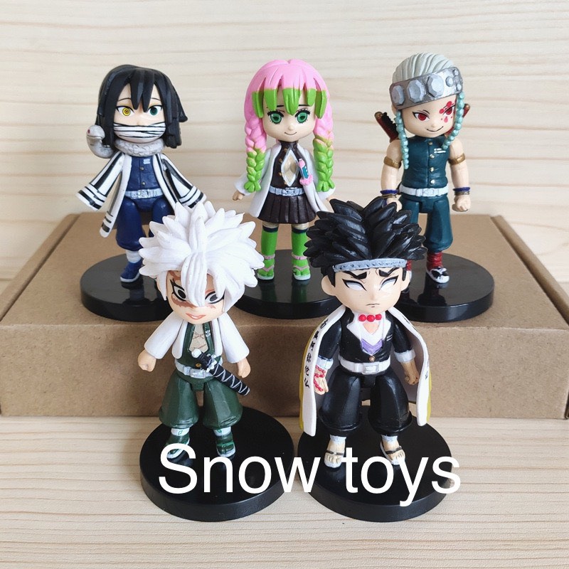 Mô hình Kimetsu No Yaiba - Thanh gươm diệt quỷ - Trụ cột Nham Luyến Xà Viêm Trùng Hà Thuỷ Âm Phong Shinobu Rengoku