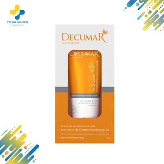 Gel rửa mặt giảm nhờn mụn, mờ thâm Decumar (Tuýp 50g)