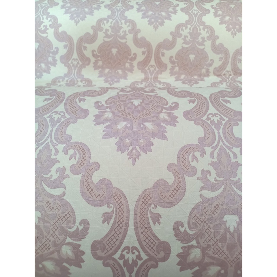 1 mét decal giấy dán tường châu âu hoa văn 01 khổ 60cm keo sẵn