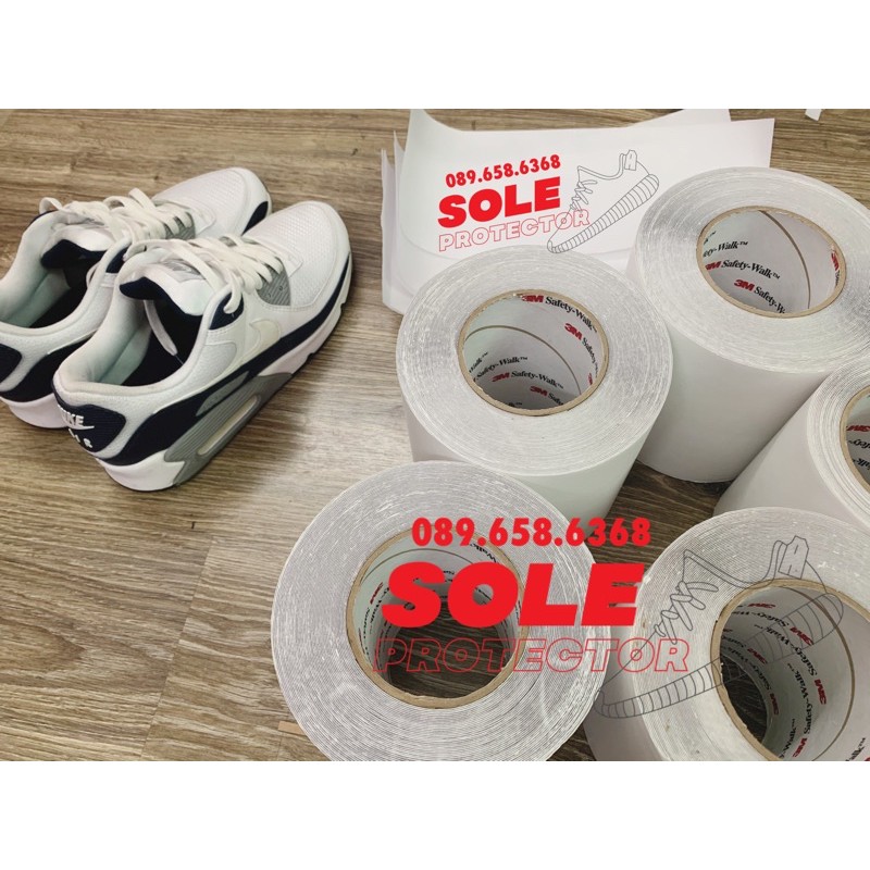 Cuộn SOLE 3M dài 18.2 mét x 15cm  USA dán bảo vệ đế giày, chống trơn trượt Sneaker
