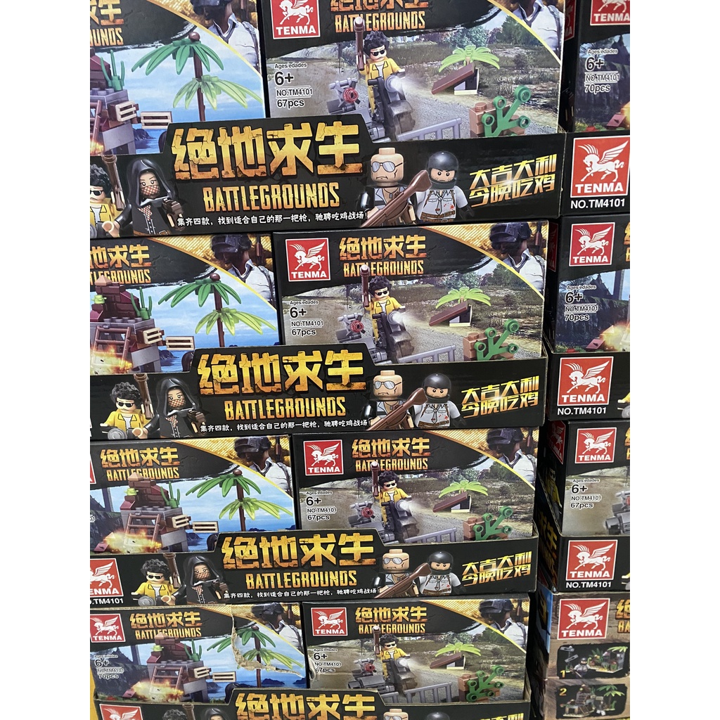 Bộ Lego trường bắn súng