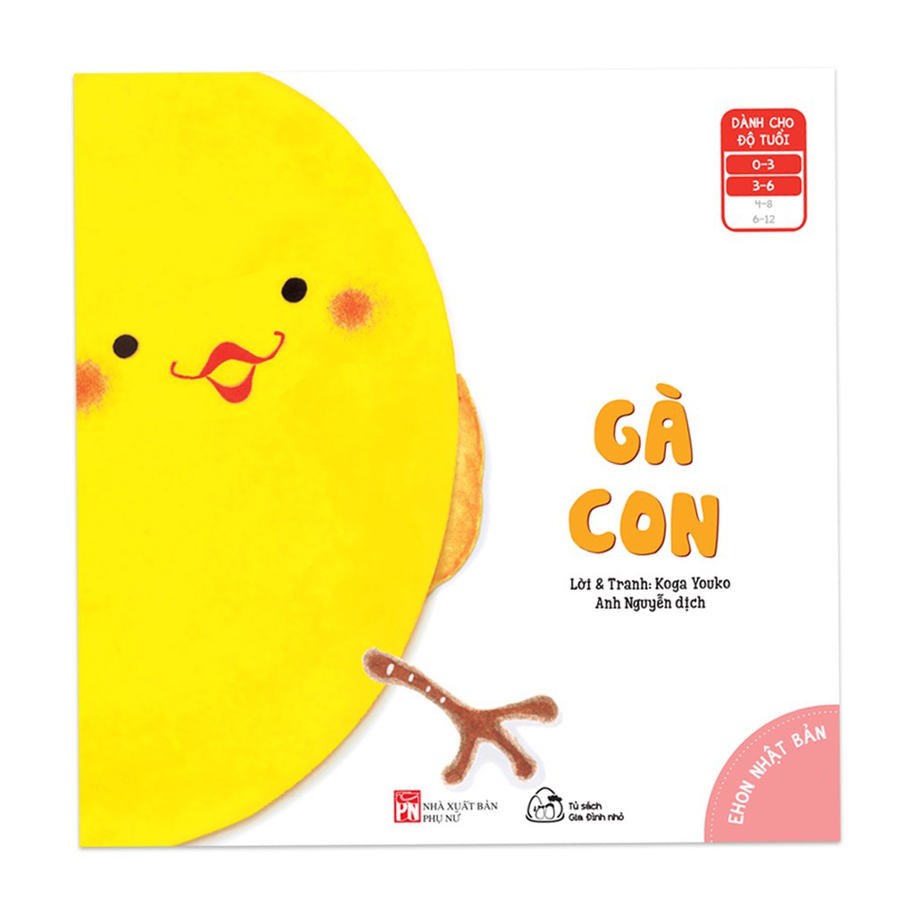 Cuốn sách ehon kể chuyện - Gà con