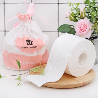 Khăn khô đa năng BABY COTTON dùng 1 lần, khăn mặt 1 lần cuộn 85 khăn