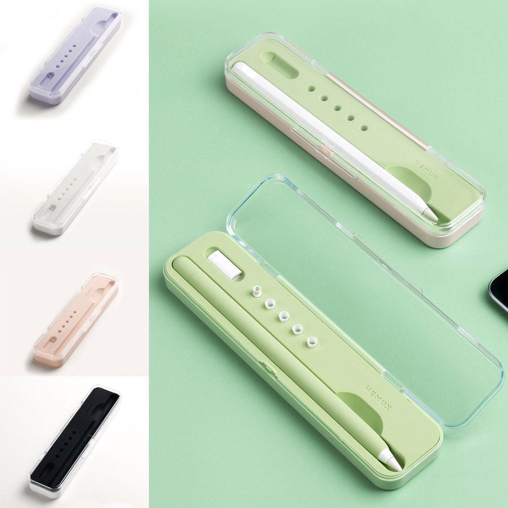 MYRONGVN Vỏ Bọc Bút Cảm Ứng Stylus 1 / 2 Bằng Silicon Nhỏ Gọn Tiện Lợi Dành Cho Đi Du Lịch