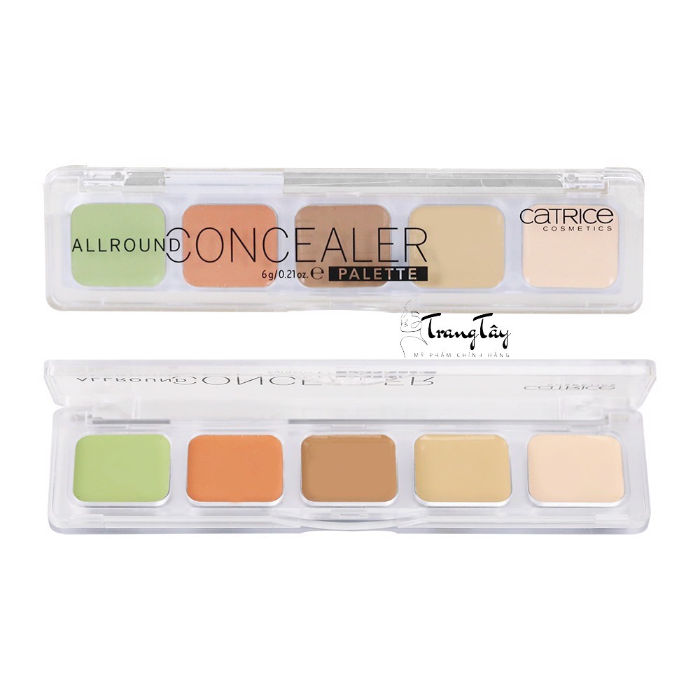 BẢNG CHE KHUYẾT ĐIỂM 5 Ô CATRICE ALLROUND CONCEALER PALETTE