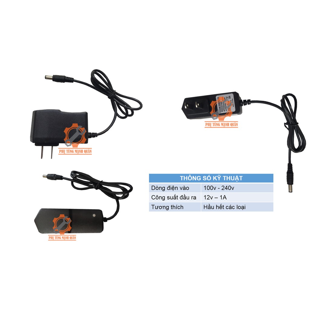 Dây sạc pin 12v dùng chung cho các dòng máy khoan 12v