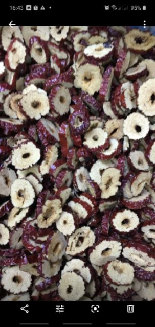 Táo đỏ thái lát sấy khô loại ngon HSD:2024