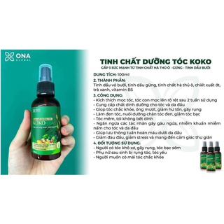 Tinh Chất Xịt Dưỡng và Kích Mọc Tóc Koko