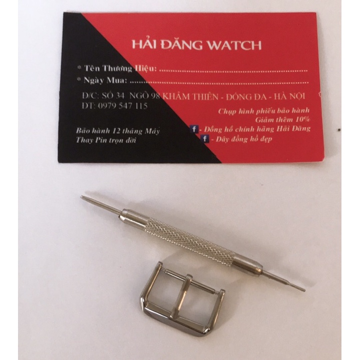 Dây da đồng hồ dw-casio-citizen-nam nữ da bò thật nhập khẩu size 18/20/22/24/26mm