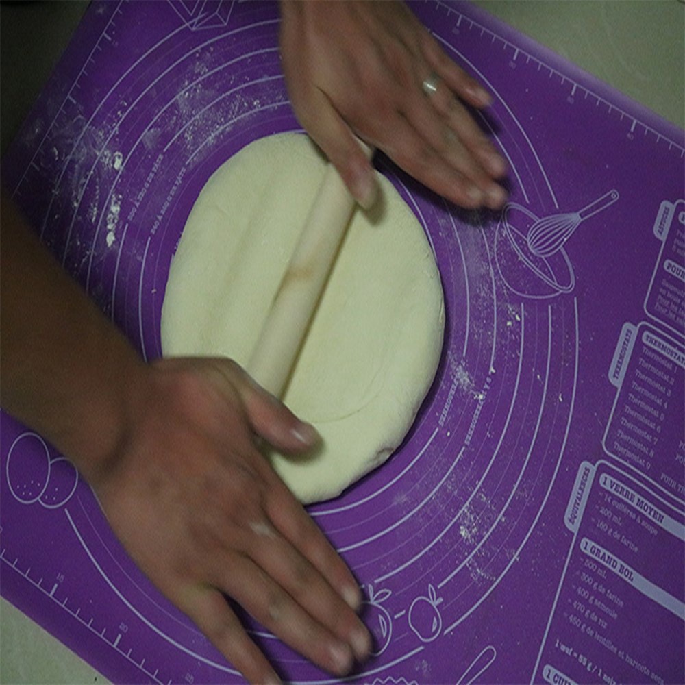 Thảm nướng bánh làm bếp bằng silicone chống dính cỡ lớn 45x60cm