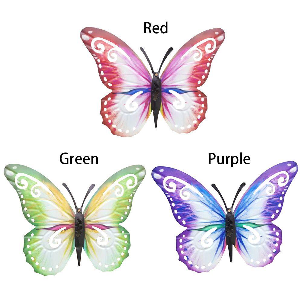 Bươm Bướm Bằng Kim Loại Dùng Trang Trí Sân Vườn / Trong Nhà / Ngoài Trời