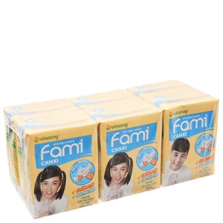 THÙNG 36 HỘP SỮA ĐẬU NÀNH FAMI NGUYÊN CHẤT/ CANXI 200ML/ SỮA ĐẬU NÀNH VINASOY